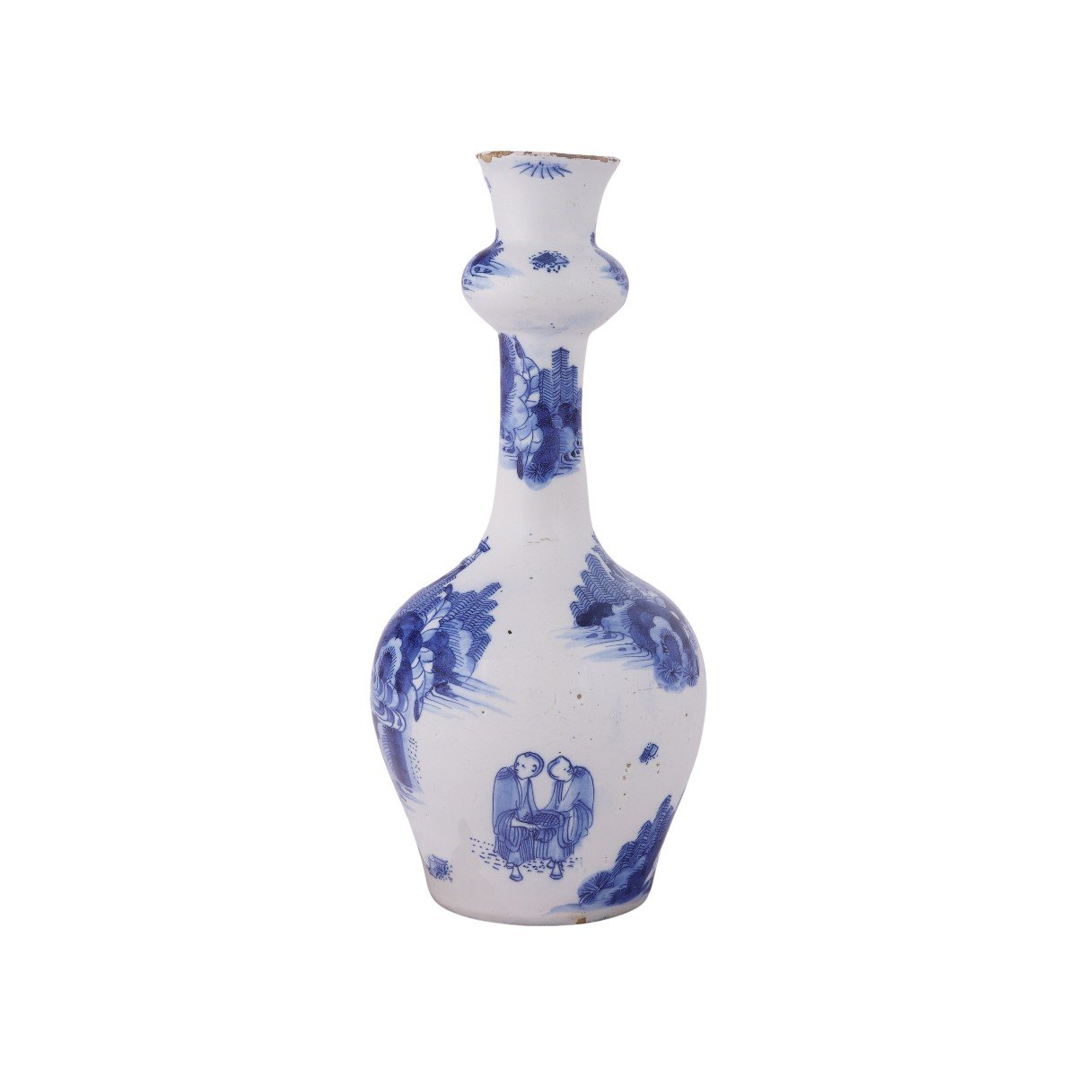 A 17th Century Delftware Chinoiserie Vase-photo-3