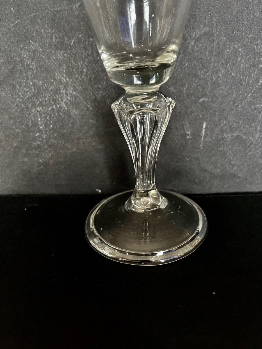 Suite De Six Grands Verres Début 18ème Siècle-photo-4