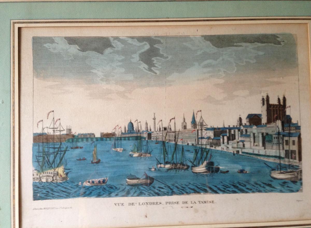 Engraving From London Around 1820-photo-2