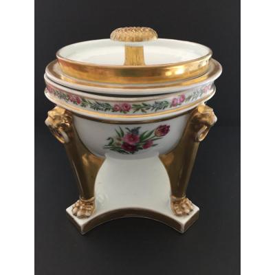 Paris Porcelain Cooler Early 19th Century