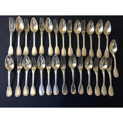 Silver Cutlery Series 19th Century