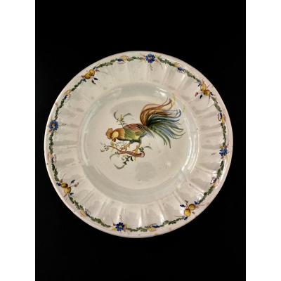 Alcora Earthenware Dish 18 Th