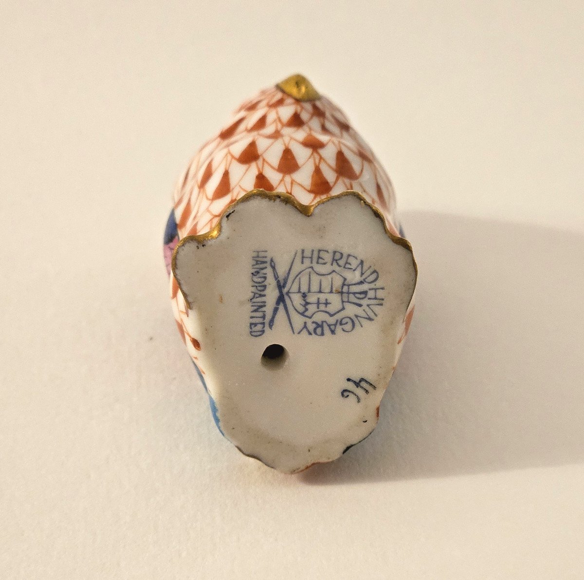 Hibou En Porcelaine De Herend Hungary-photo-4