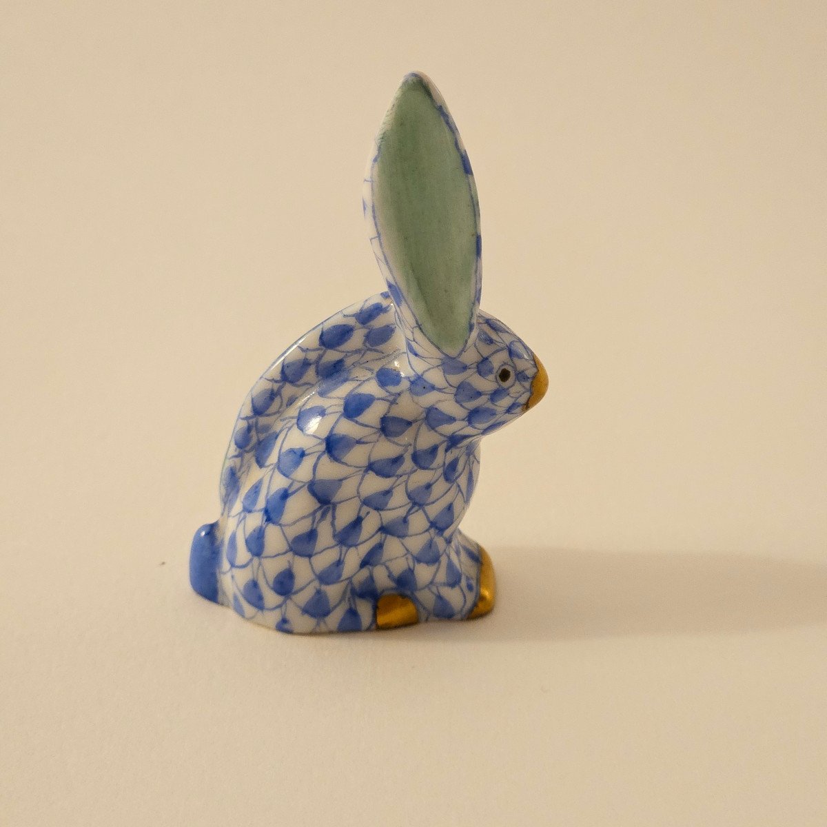 Lapin En Porcelaine De Herend Hungary-photo-3