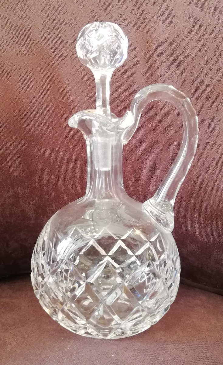 Saint Louis Cut Crystal Carafe Aiguière -photo-2