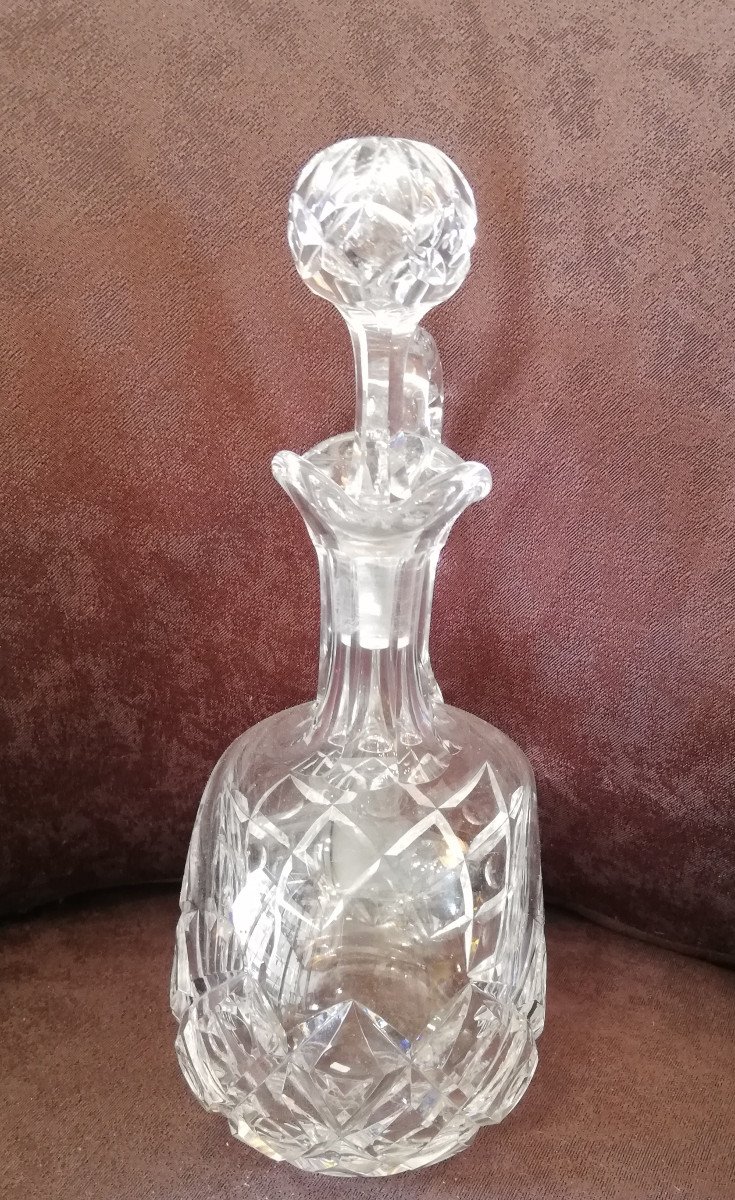 Saint Louis Cut Crystal Carafe Aiguière -photo-3