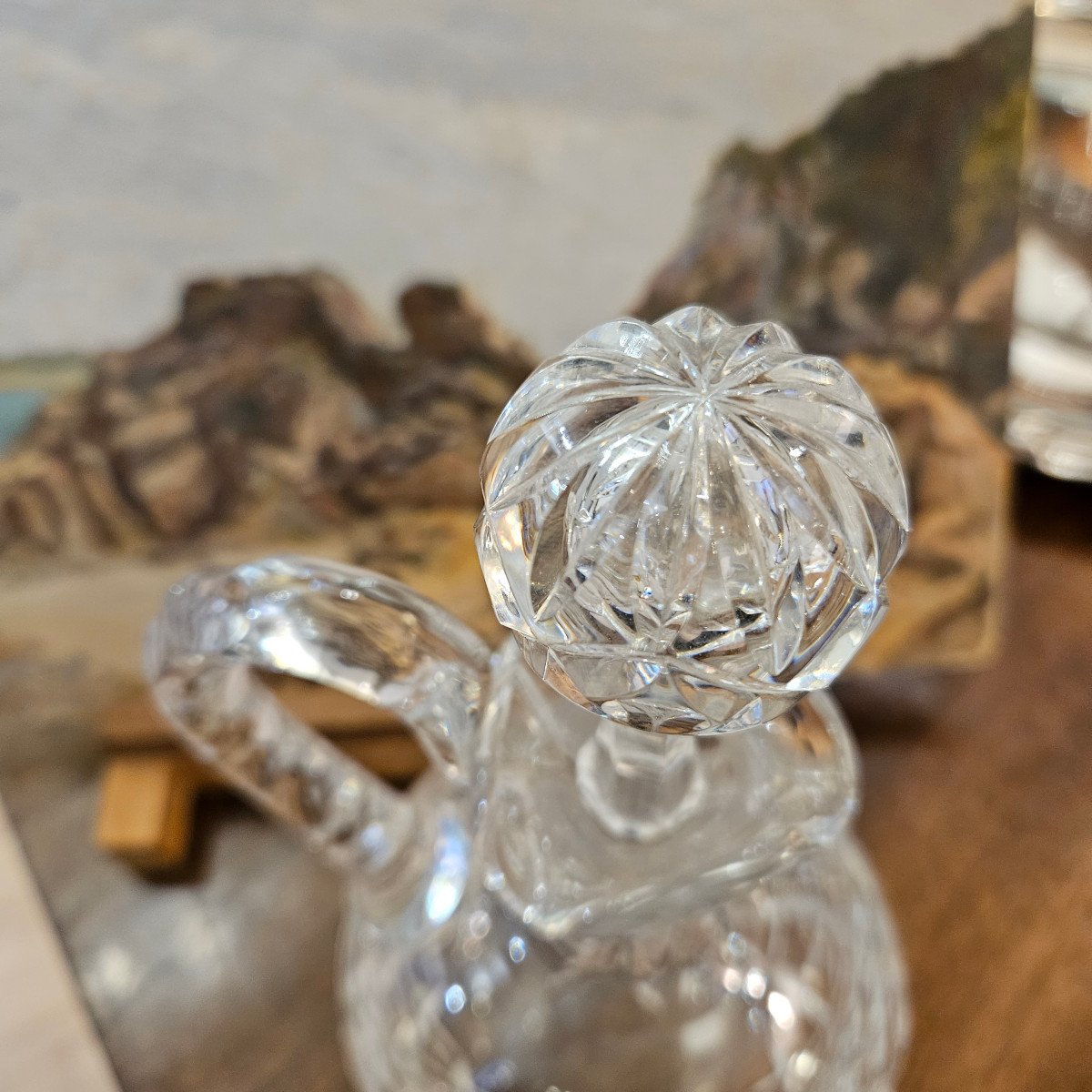 Saint Louis Cut Crystal Carafe Aiguière -photo-3