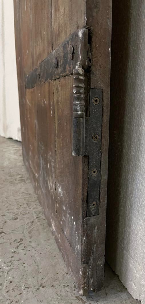 Porte Ancienne En Chêne, Fin Du XVIIIe Siècle -photo-1