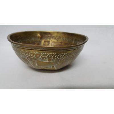 Damascene Copper Bowl