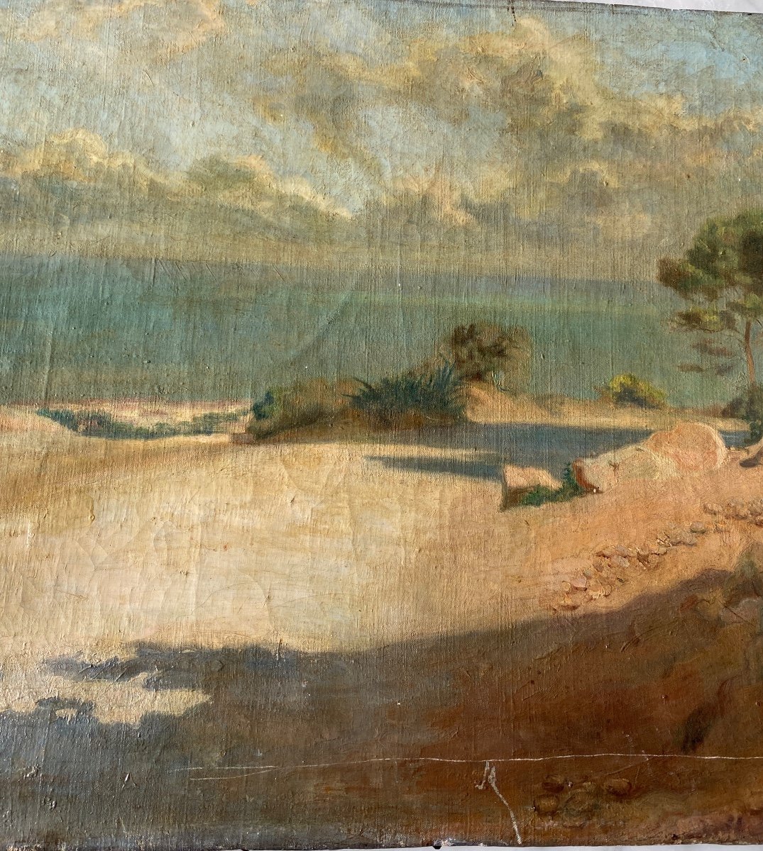 François Max Bugnicourt (1868-1936) Oil On Canvas “kouba”-photo-4