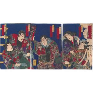 Japanese Prints By Toyohara Chikanobu | The Courage Of Spring