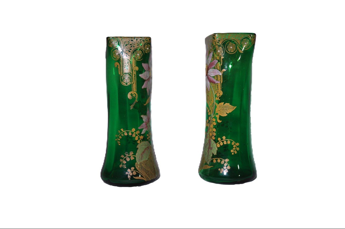 Pair Of Legras Vases - Art Nouveau-photo-2