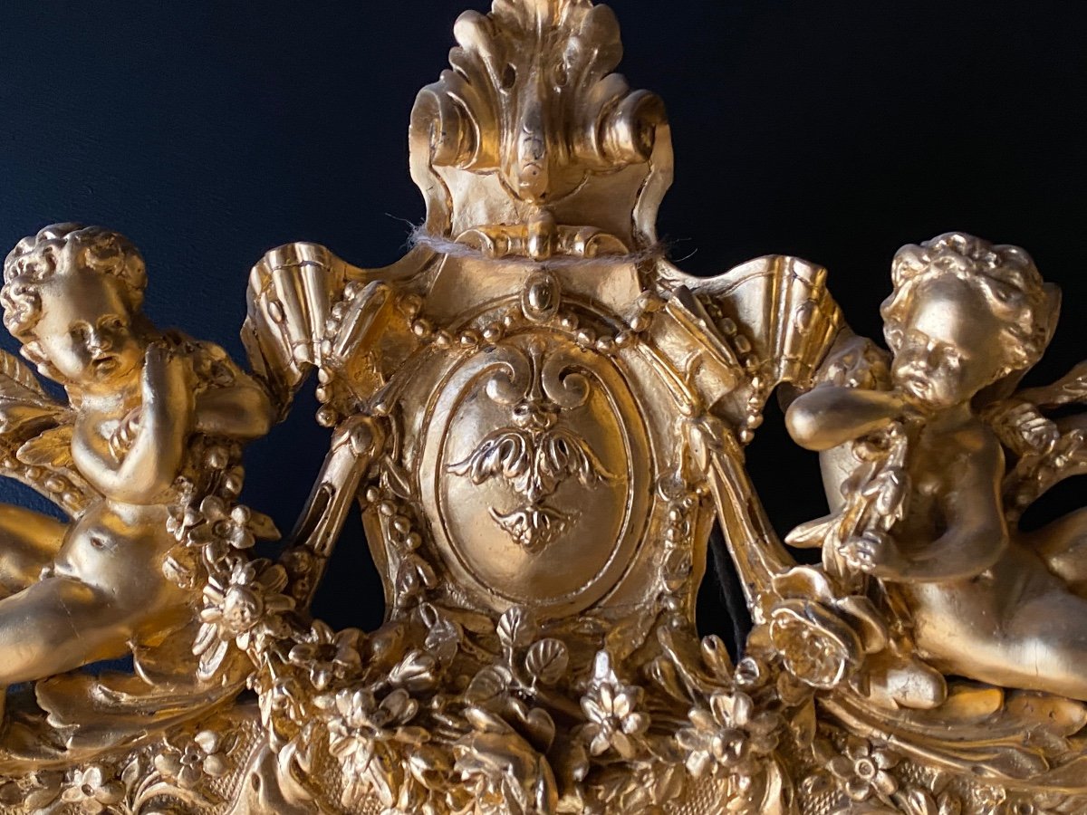 Grand Miroir Napoleon III-photo-2