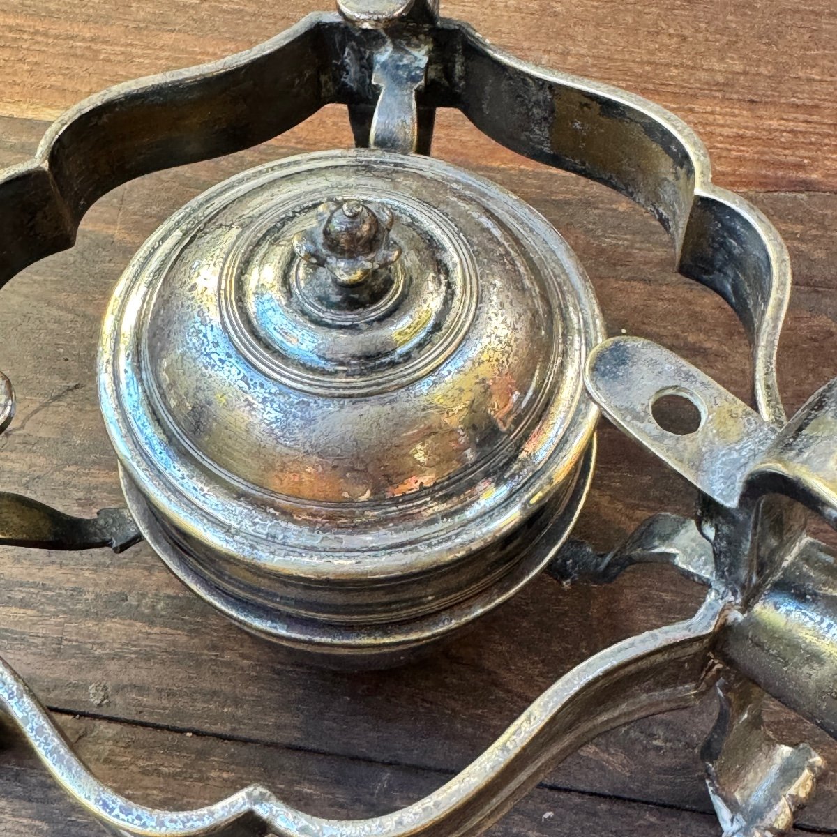 19th Century Alcohol Warmer -photo-2