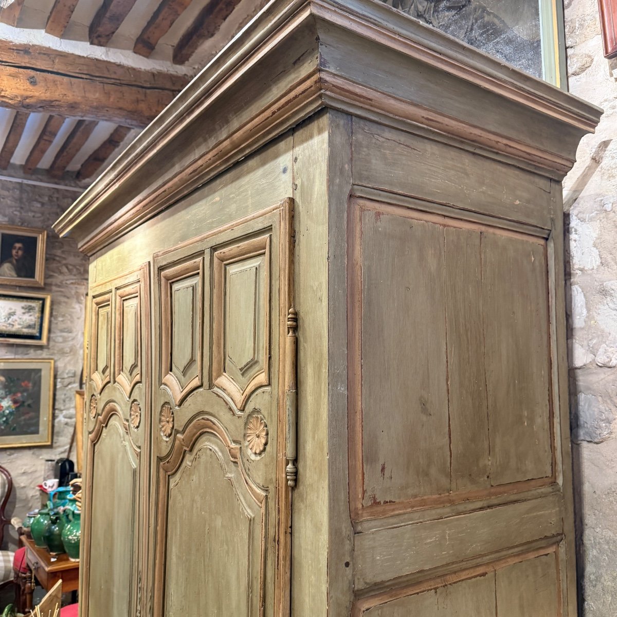 Beautiful 17th Century Wardrobe -photo-5