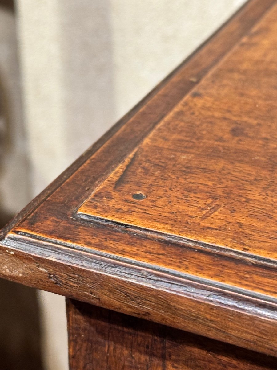 Louis XV Bedside Table In Walnut - 18th Century-photo-6