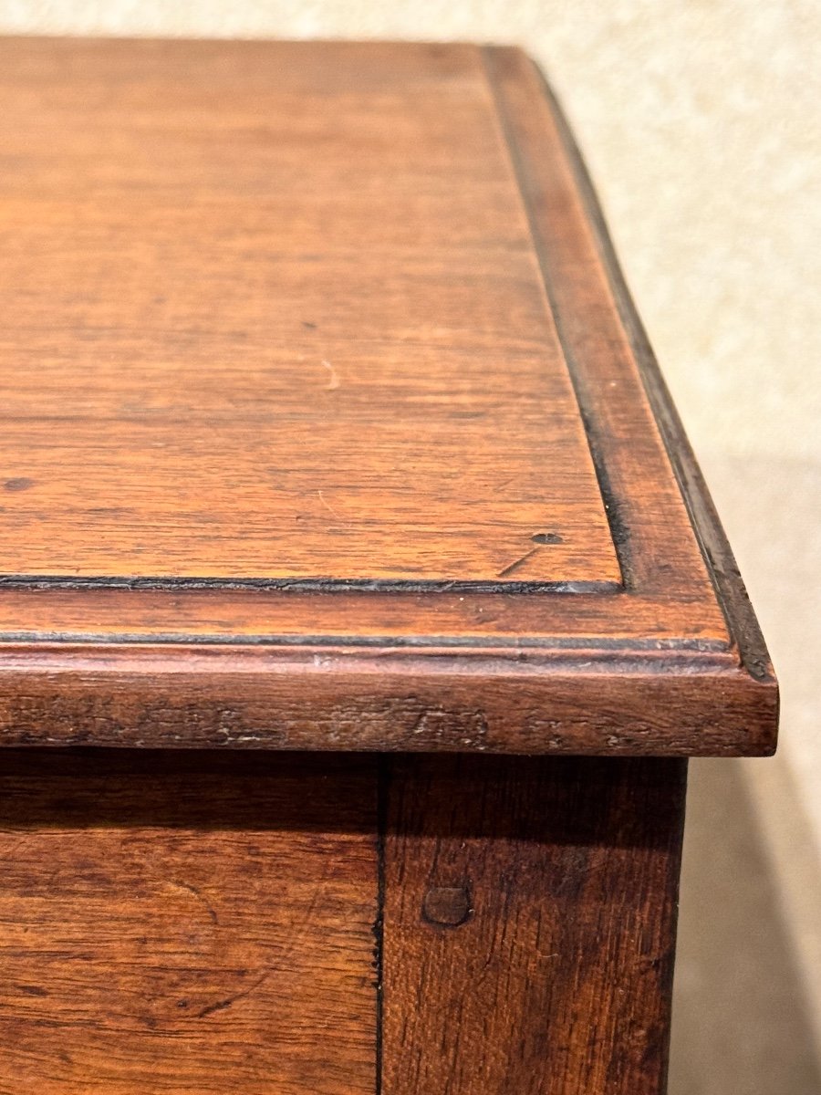 Louis XV Bedside Table In Walnut - 18th Century-photo-7