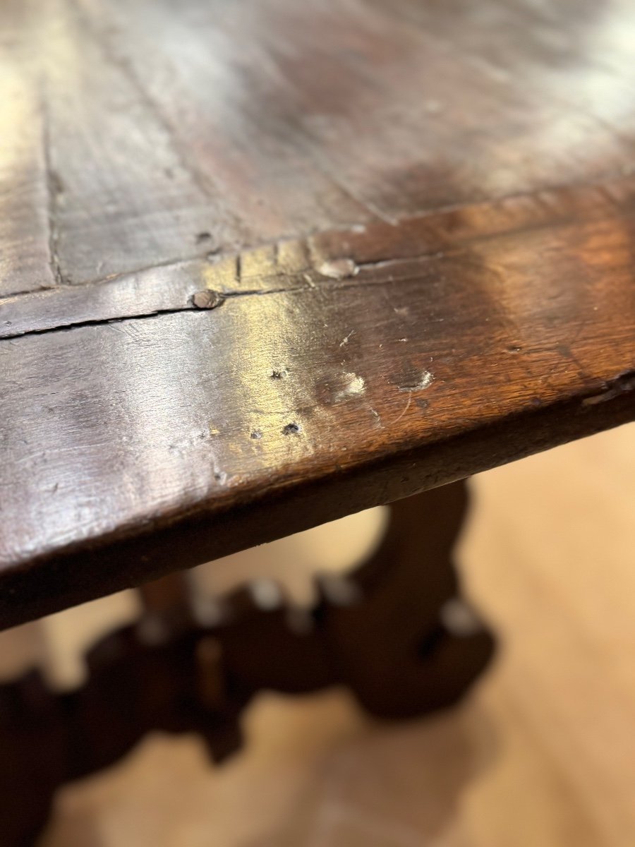 Spanish Walnut Table, 18th Century-photo-4