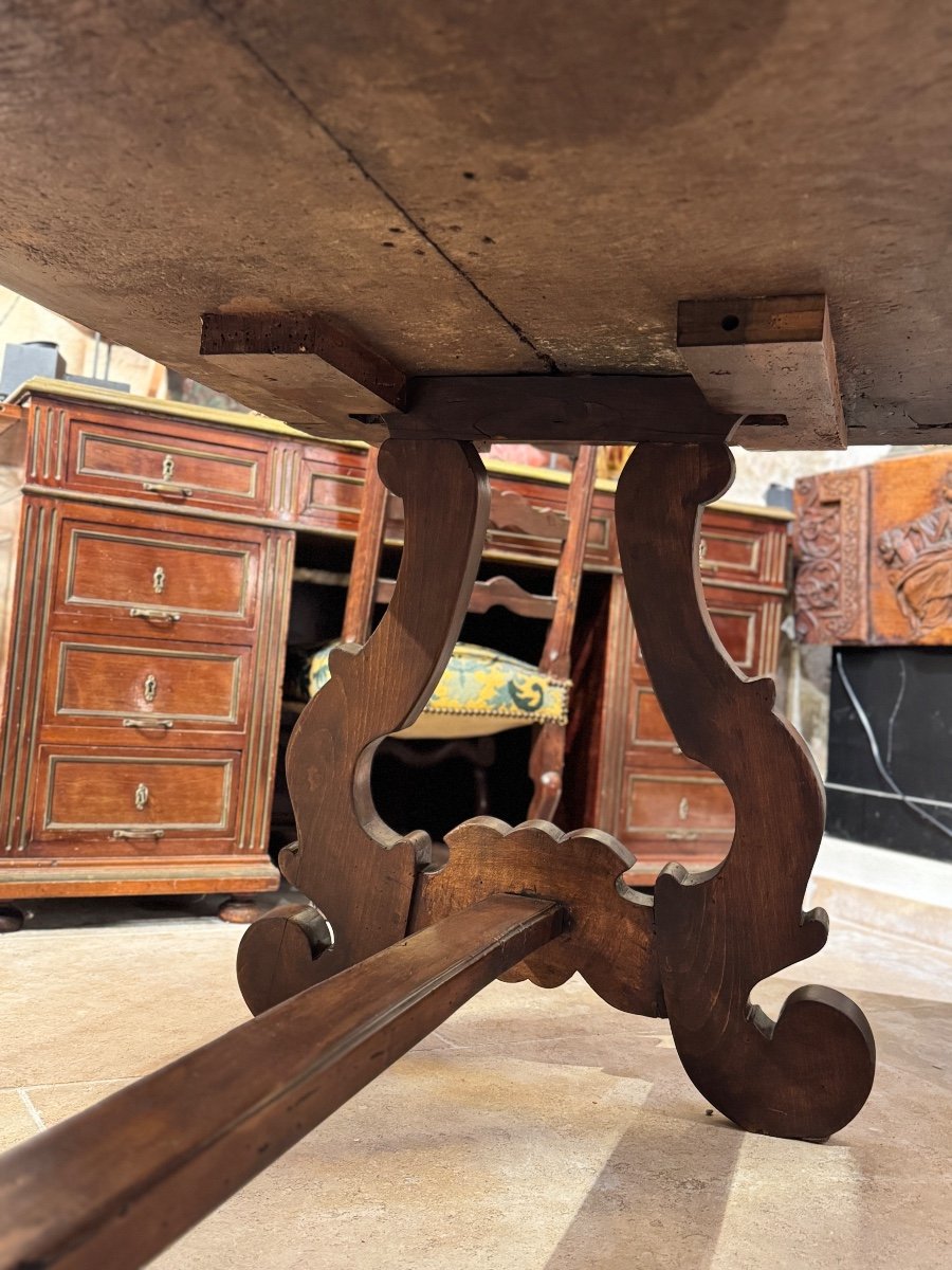 Spanish Walnut Table, 18th Century-photo-5