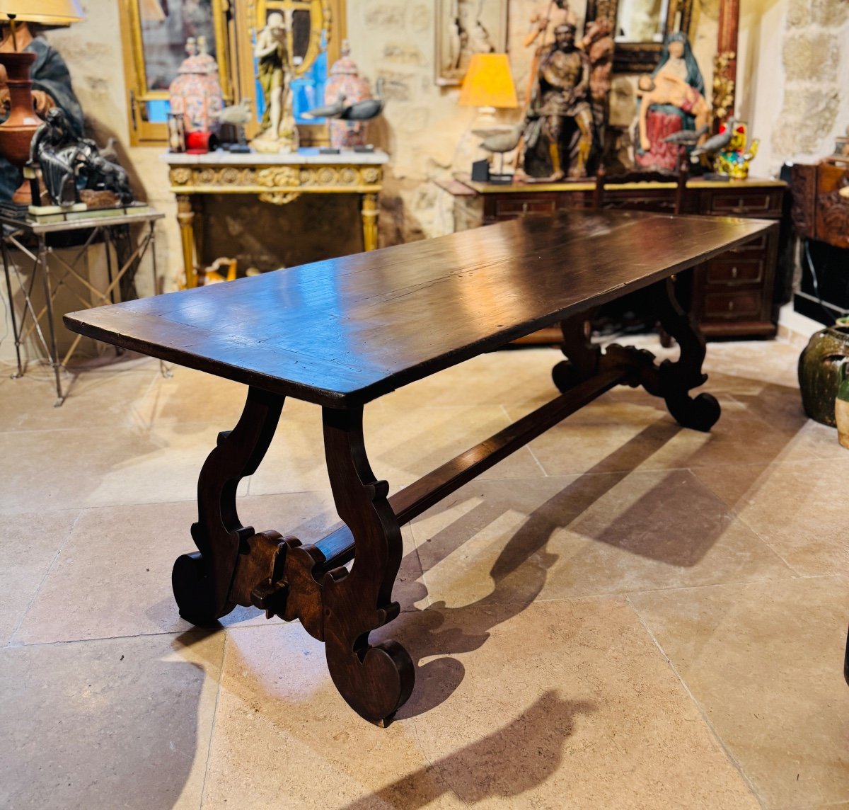 Spanish Walnut Table, 18th Century