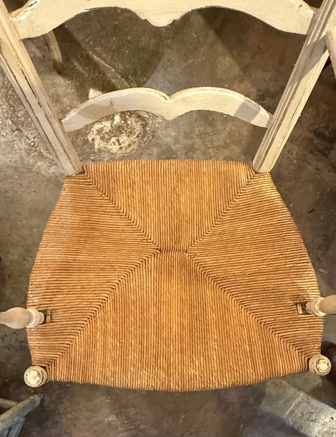 Fauteuil Provençal Du XVIIIe Siècle, Modèle Arlésien-photo-5