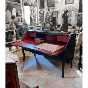 Large Donkey's Back Desk From The 18th Louis XV Period.