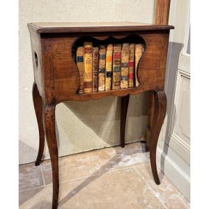 Louis XV Bedside Table In Walnut - 18th Century