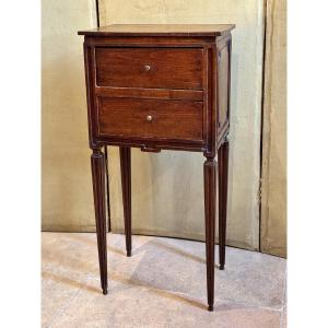 Small Louis XVI Period Bedside Table Or Flying Table