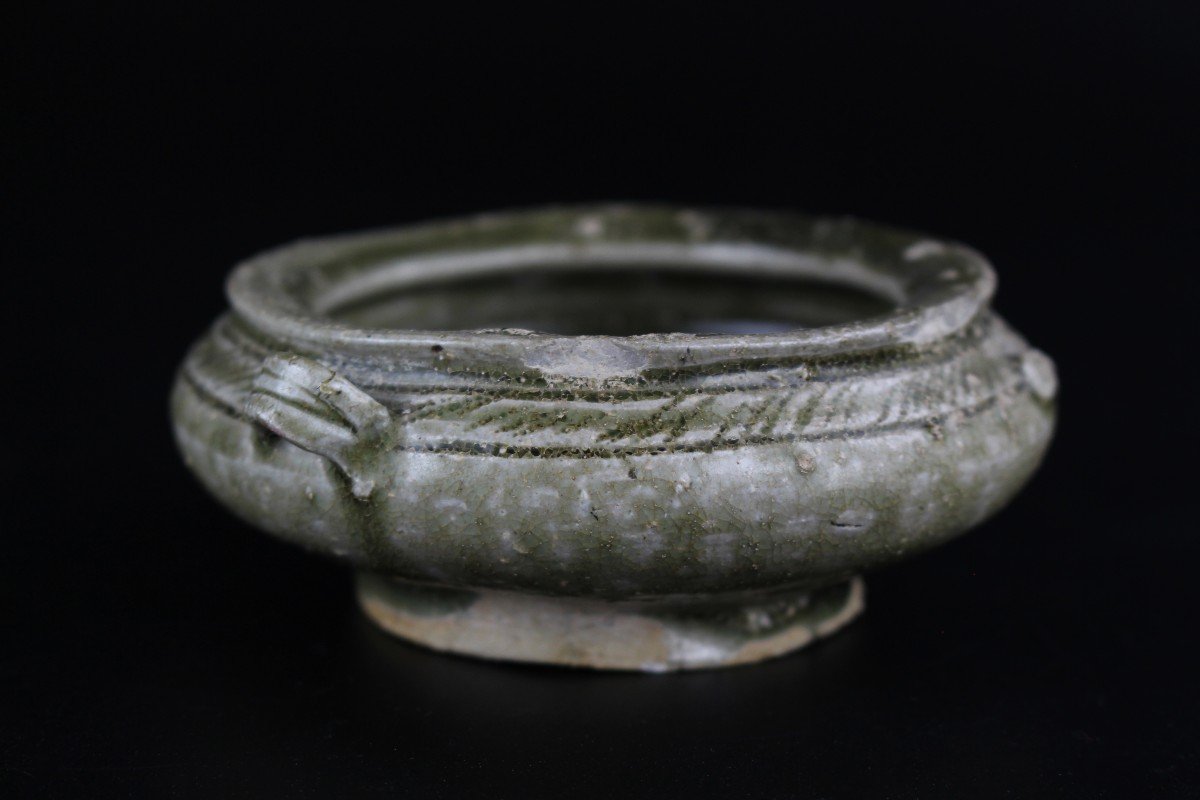 Bols Chinois Proto Porcelaine Dynastie Occidentale Zhou 1050-771 Bce Proto Céladon Céramique-photo-4