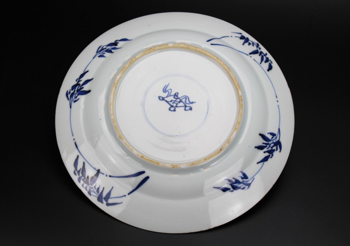 Chinese Porcelain Master Of The Rocks Dish Kangxi Blue And White Qing Dynasty Antique 17th C-photo-6