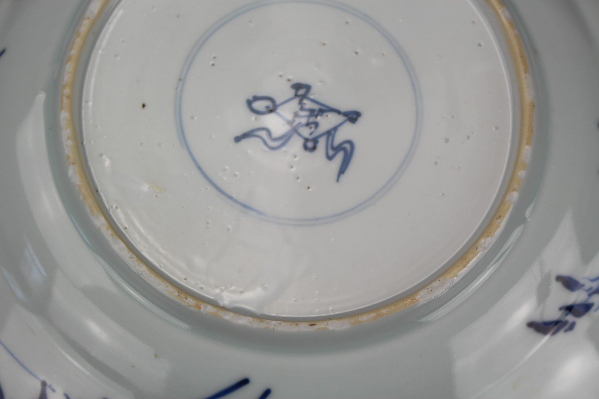 Chinese Porcelain Master Of The Rocks Dish Kangxi Blue And White Qing Dynasty Antique 17th C.-photo-8