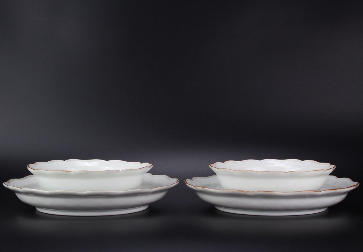 Plats Et Bols En Porcelaine Japonaise De Type Kakiemon Période Edo XVIIIe Siècle / XIXe Siècle-photo-2