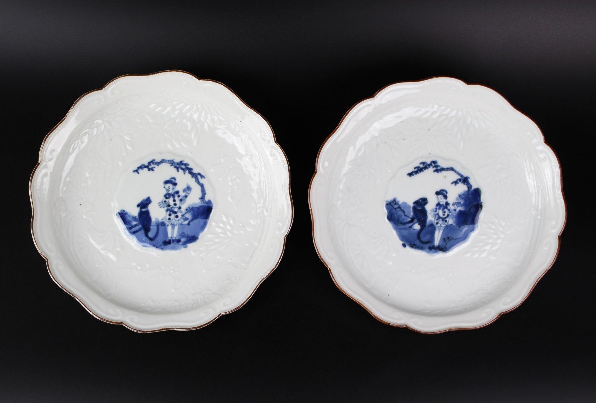 Plats Et Bols En Porcelaine Japonaise De Type Kakiemon Période Edo XVIIIe Siècle / XIXe Siècle-photo-3