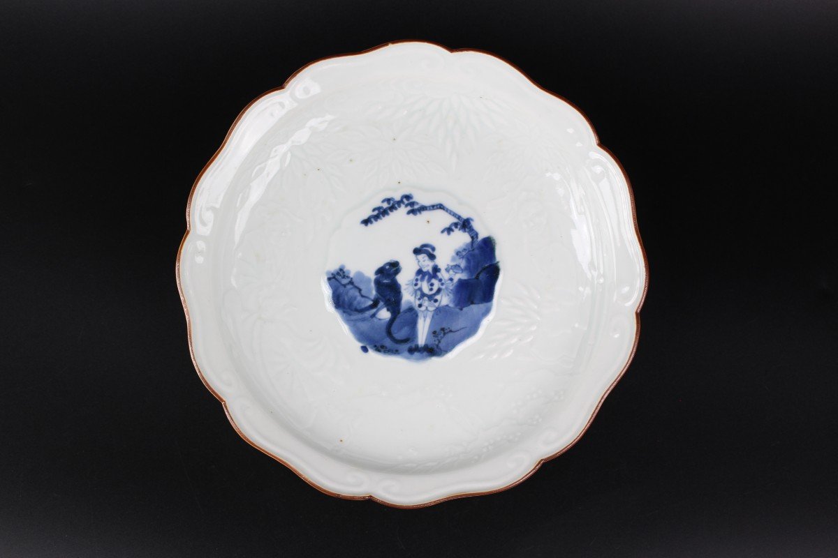 Plats Et Bols En Porcelaine Japonaise De Type Kakiemon Période Edo XVIIIe Siècle / XIXe Siècle-photo-1