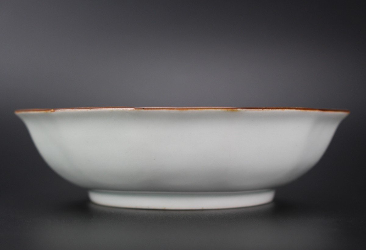 Japanese Porcelain Blue And White Bowl Tenmei Period (1781-1789) Marked Late 17th Century Dish-photo-3