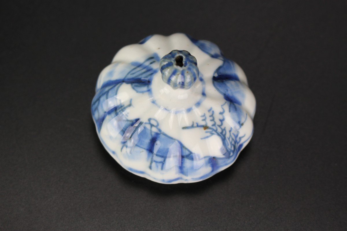 Kangxi Chinese Export Porcelain Blue And White 18th Century Qing Dynasty Teapot Asian Ceramics-photo-6