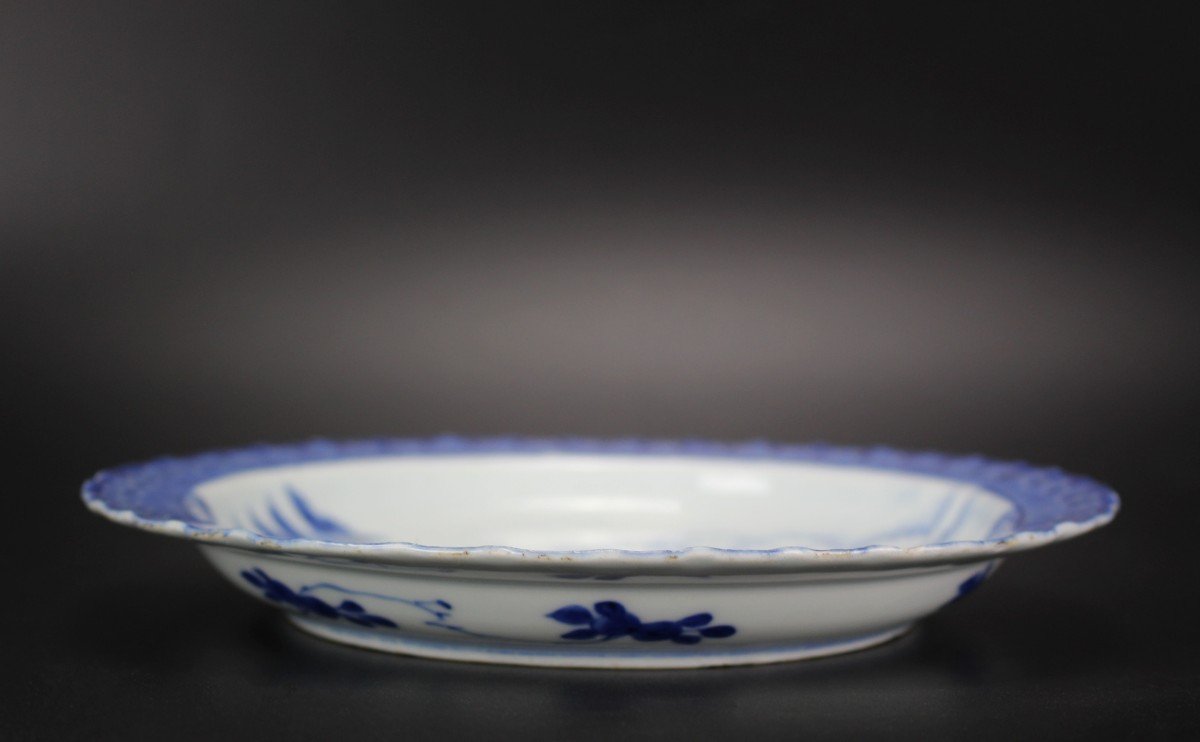 Assiettes En Porcelaine Chinoise Yongzheng XVIIIe Siècle Dynastie Qing Plats Van Frytom Deshima-photo-1