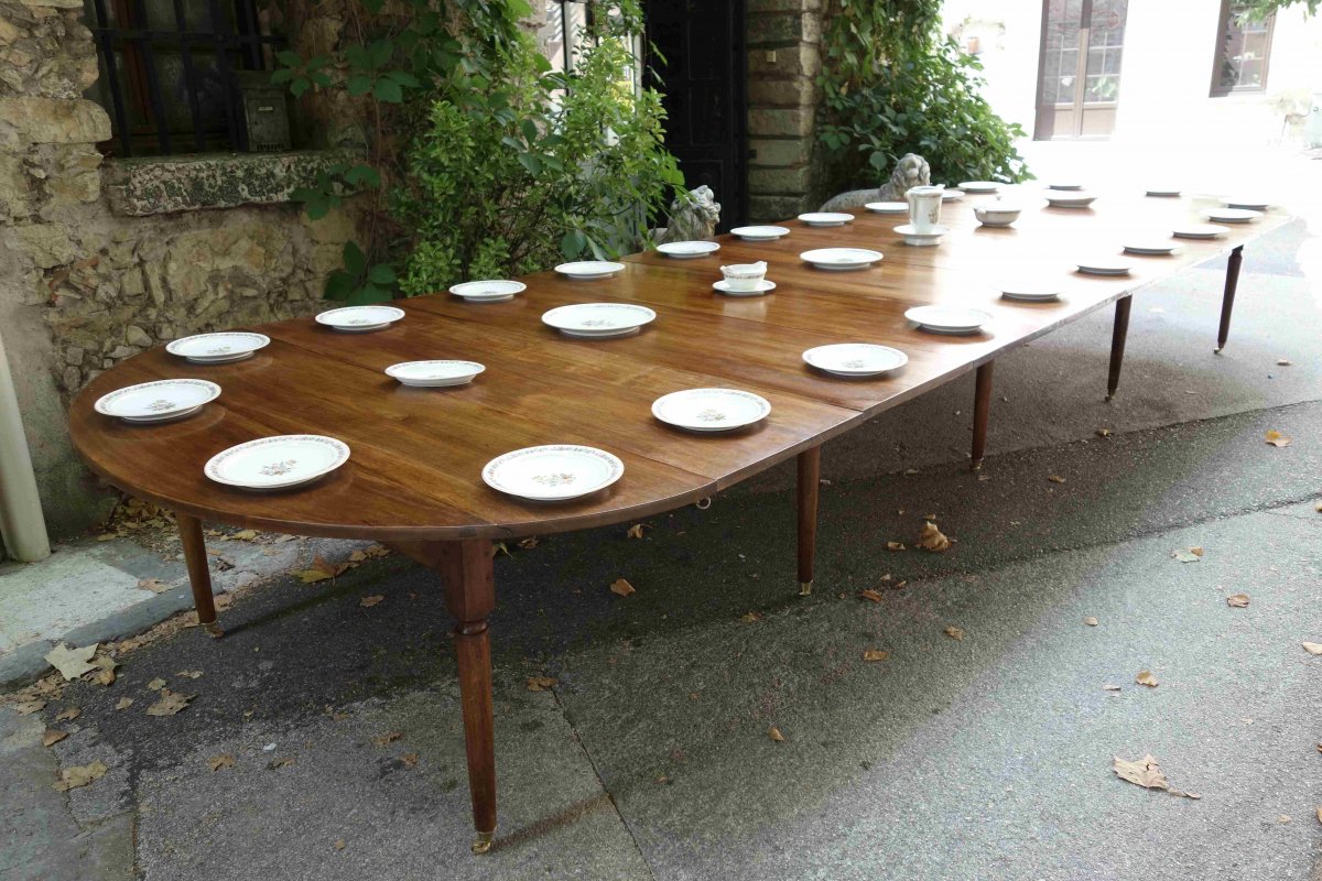 10 Feet Walnut Tree Banquet Table, 535 Cm-photo-6