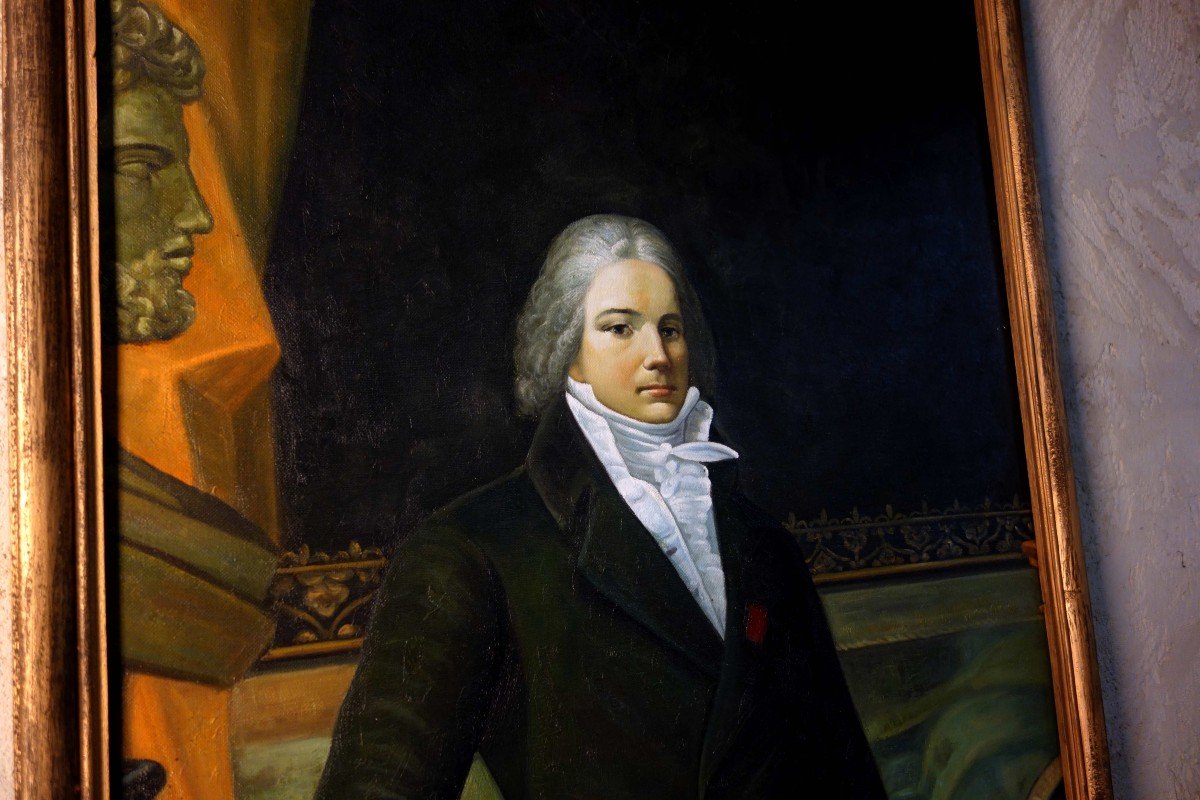 Very Large Full-length Portrait Of Talleyrand, 235 Cm-photo-2