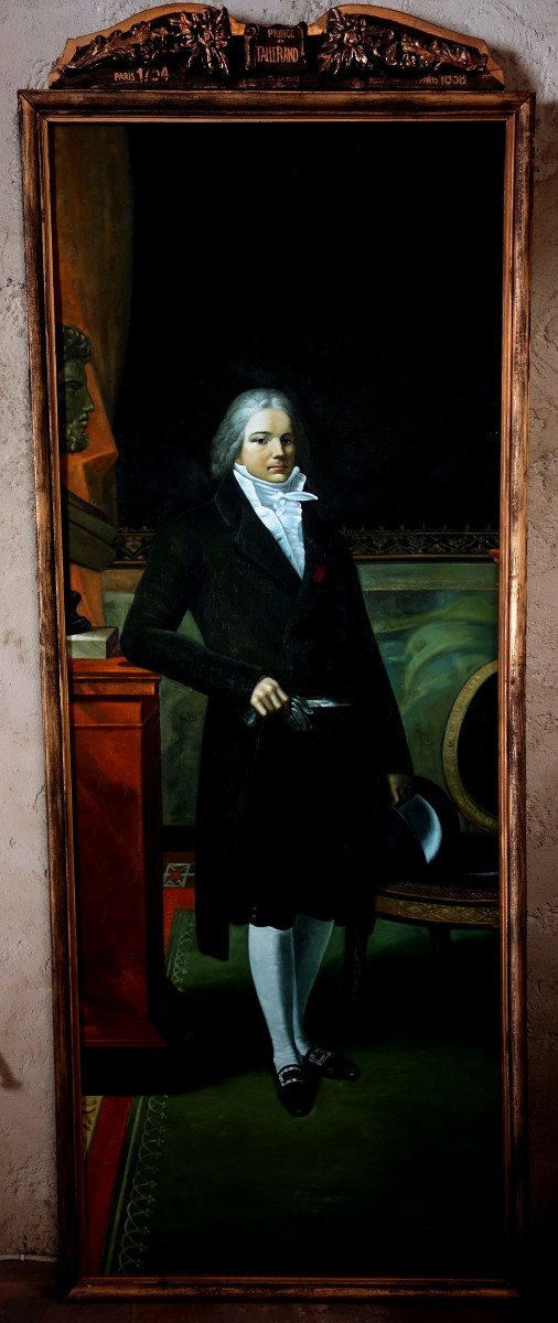 Very Large Full-length Portrait Of Talleyrand, 235 Cm