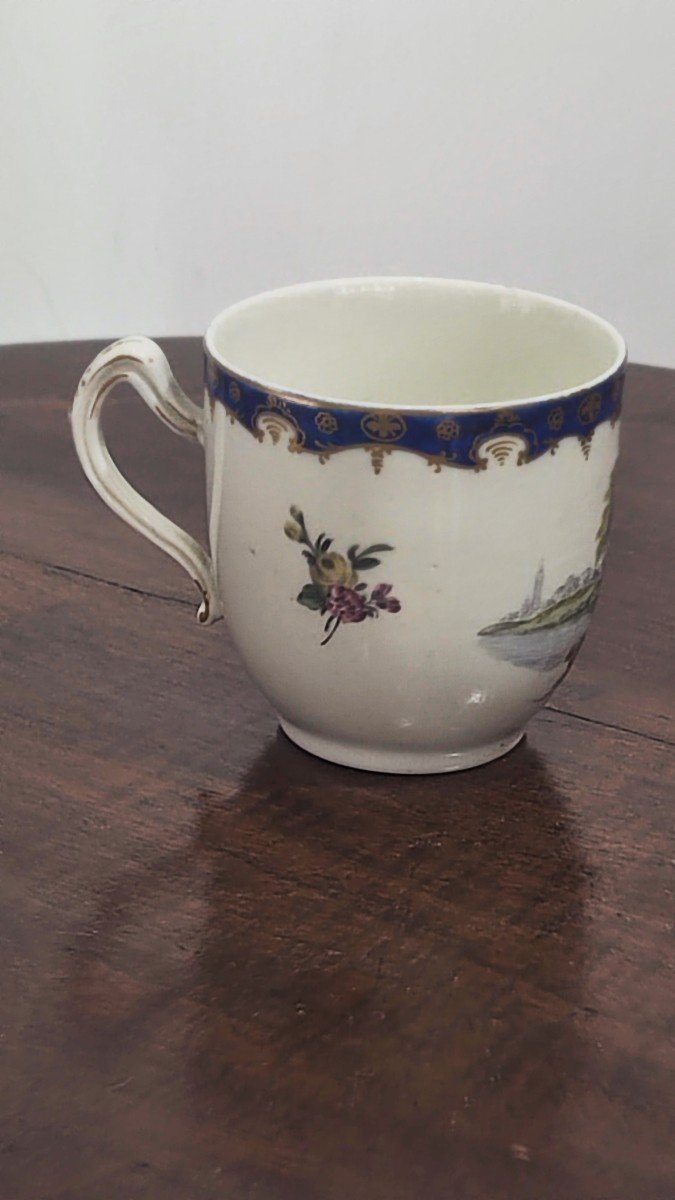 Tasse Antique En Porcelaine Peinte Den Haag-photo-4