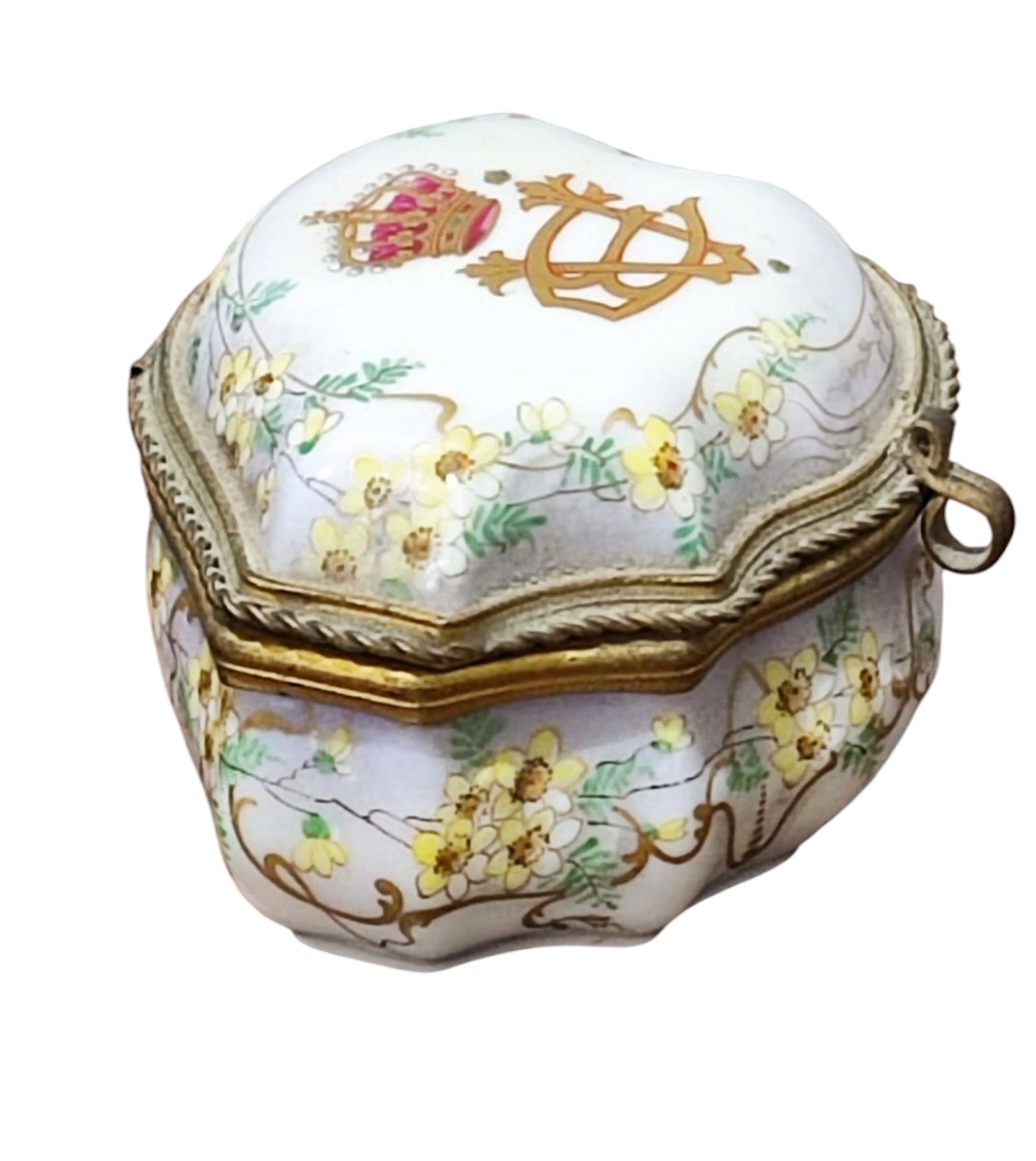 Ginori Porcelain Box Of The Royals Of The House Of Savoy-photo-2