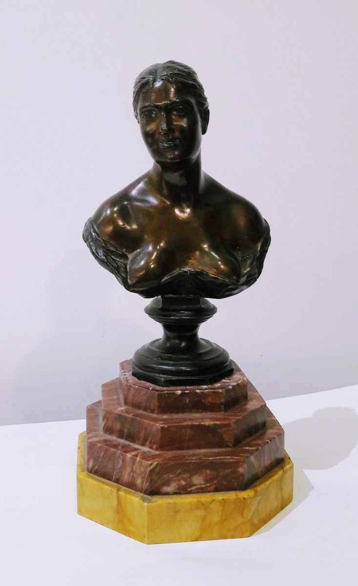 Bronze Sculpture Of A Woman "gemito"