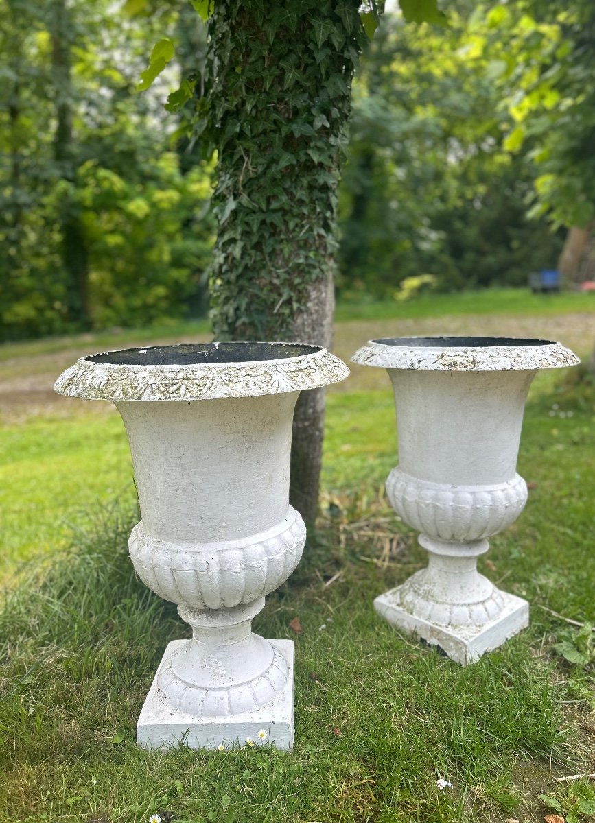 Pair Of Medici Vases  