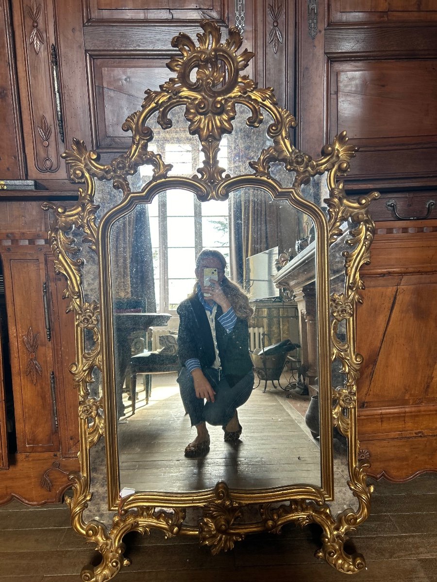 Louis XV Style Mirror-photo-4