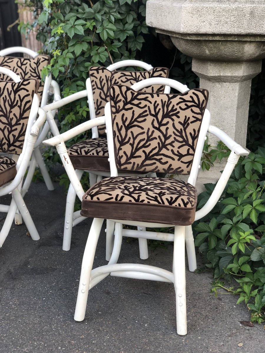 Set Of 4 Armchairs-photo-2