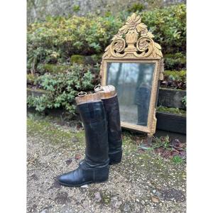 Paire De Bottes Anciennes 