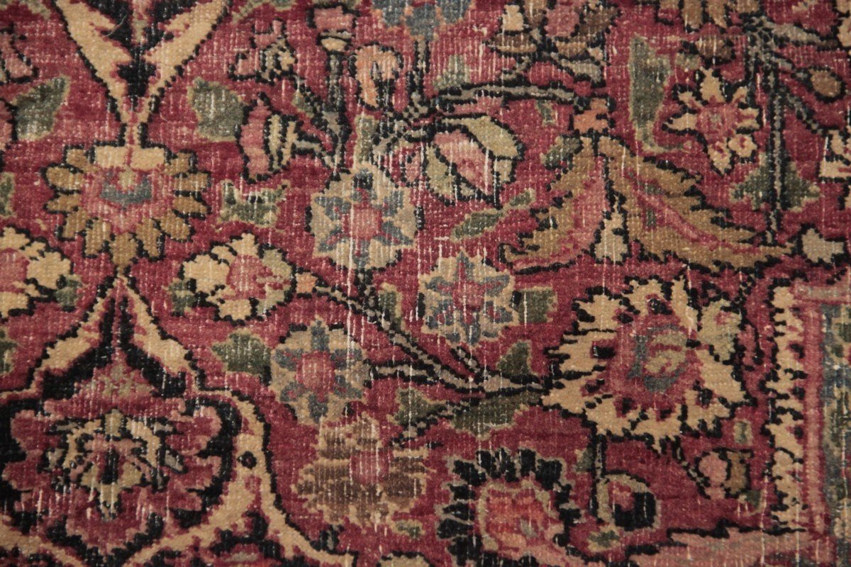 Tapis kerman laver Iran 110 x 70 cm-photo-3