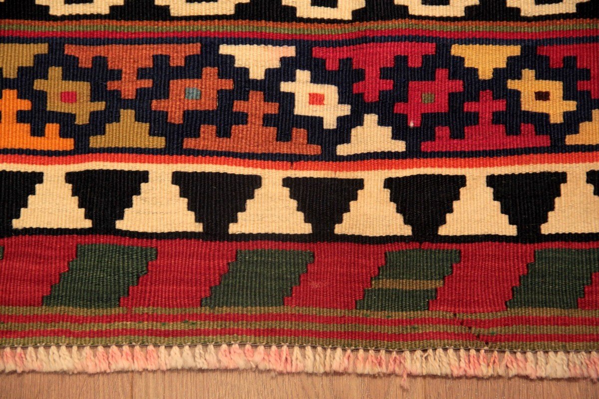 Kilim gashghaï kashkuli Iran 276 x 171 cm-photo-3