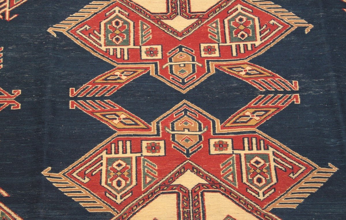 Kilim soumak kazak 253 x 170 cm-photo-3